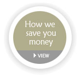 How we save you money